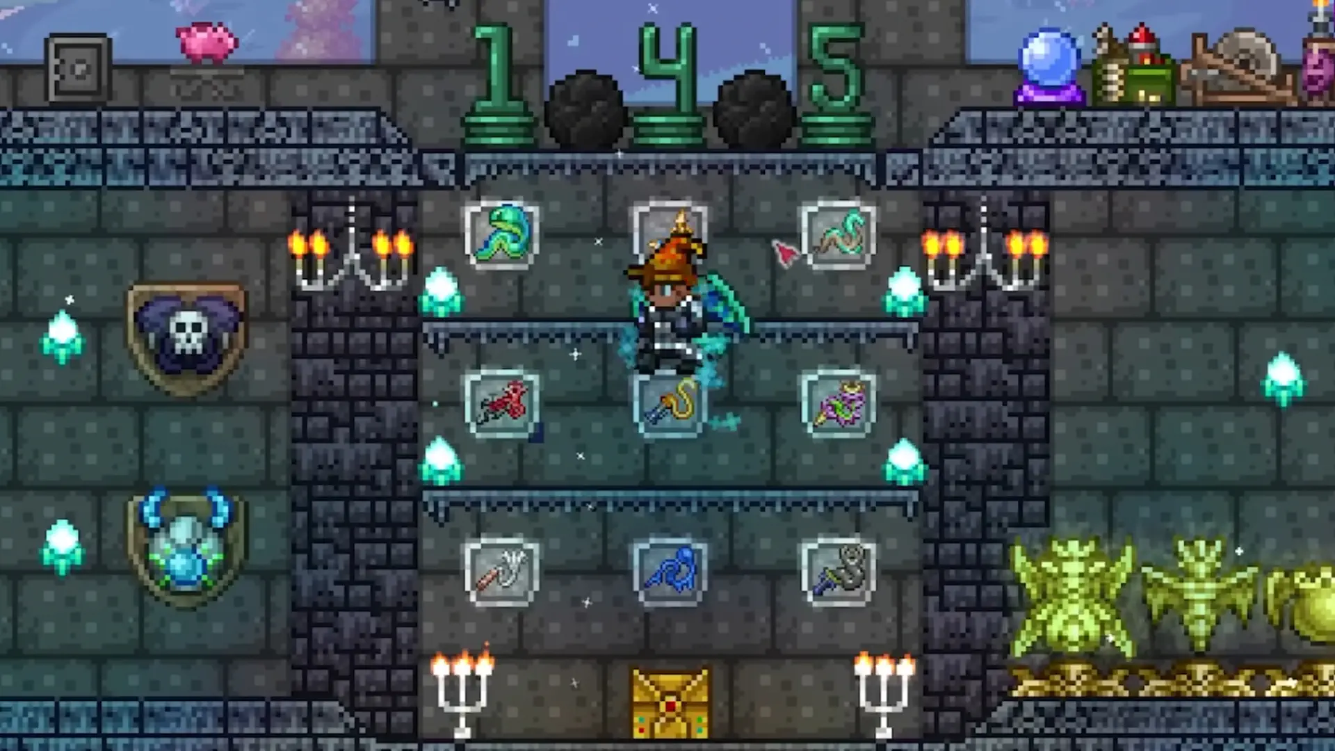 Terraria 1.4.5 whips banner