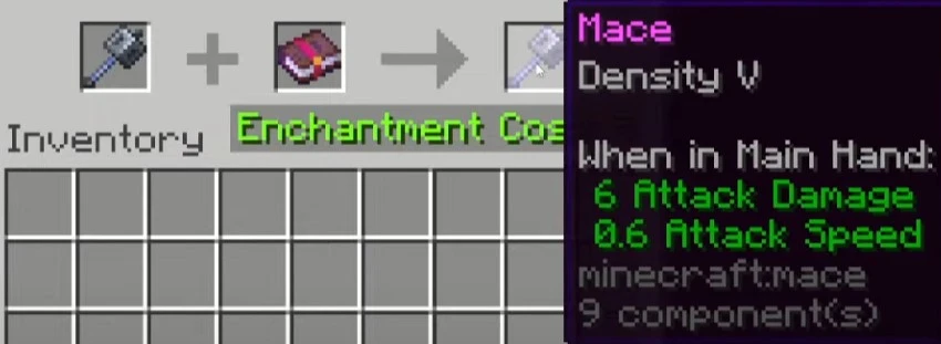 What is the density enchantment in Minecraft ? recommended article
