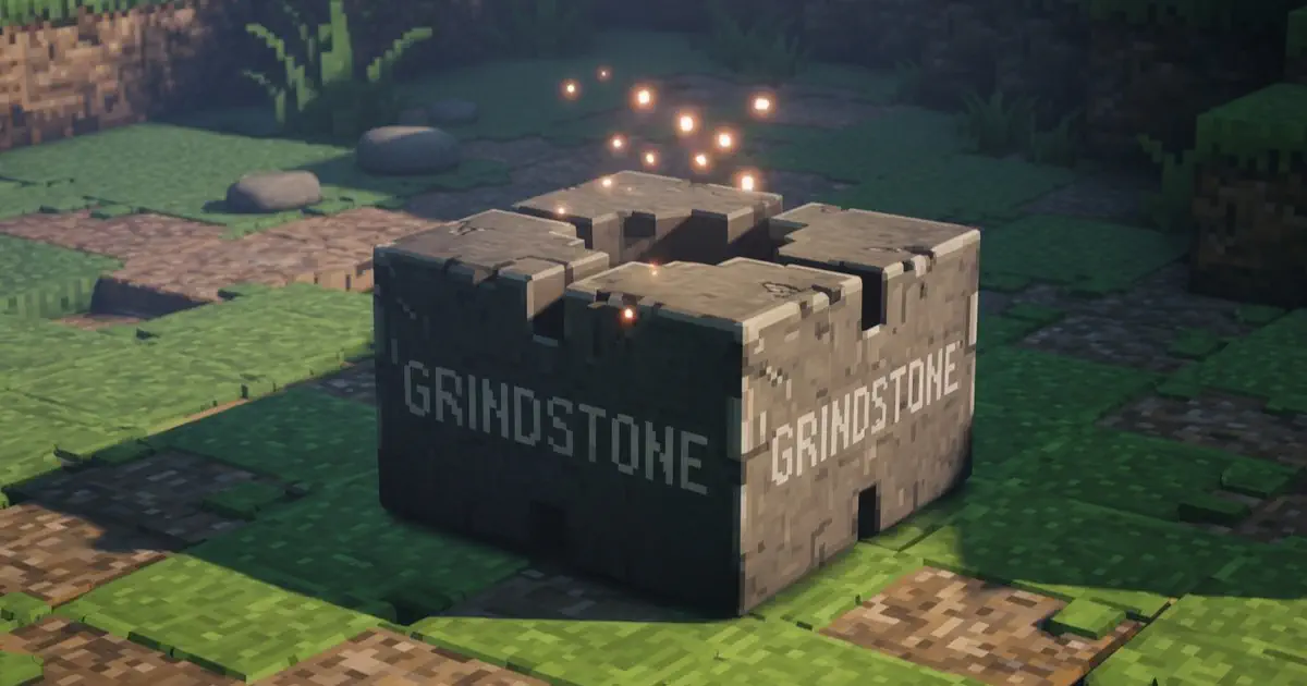 How to make a Grindstone in Minecraft - The recipe recommended article