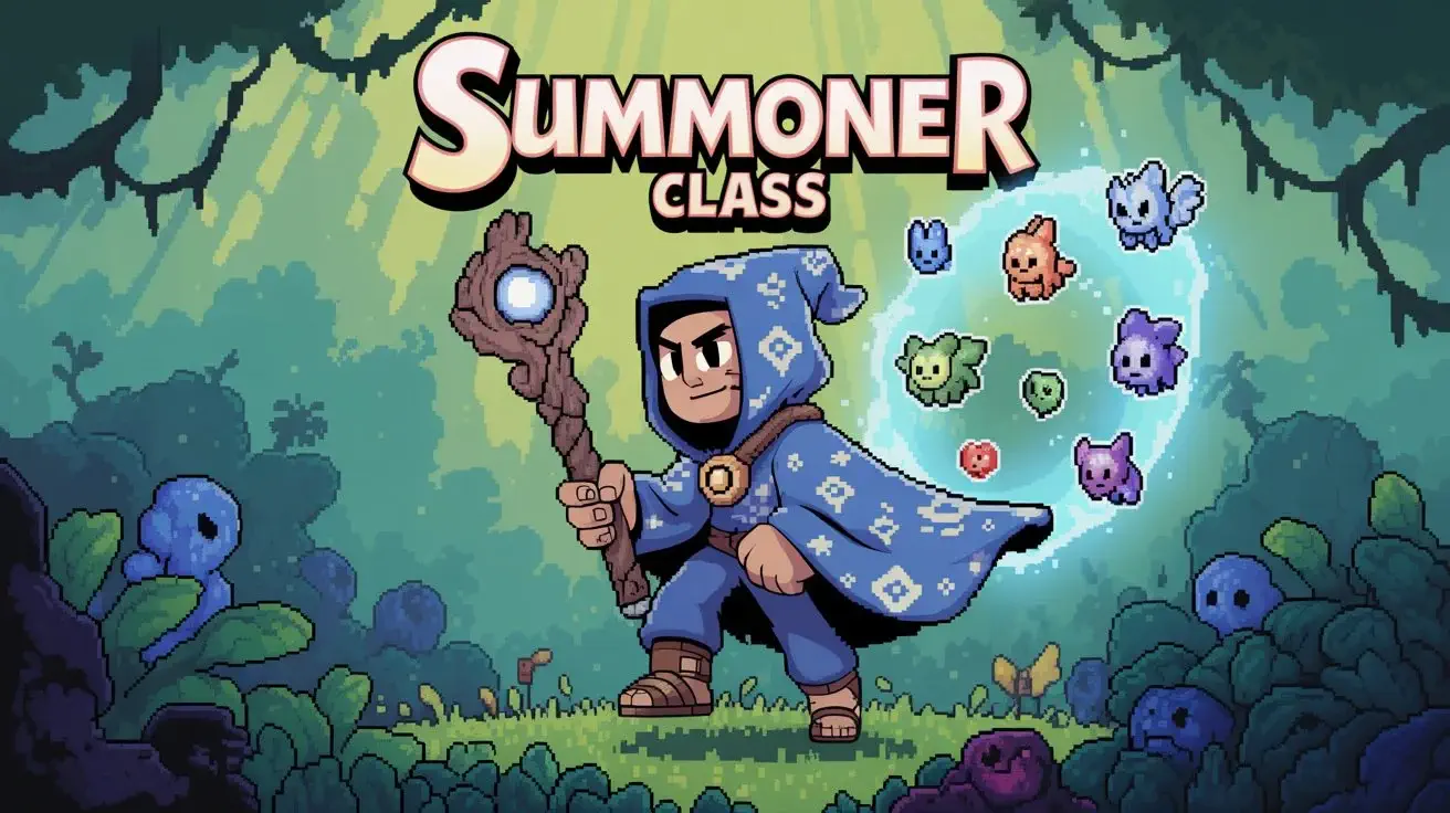 Terraria summoner class character
